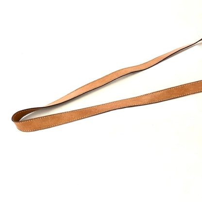 CELINE Macadam Mantel PVC Leather Shoulder Bag Beige Old Celine Vintage butgkf