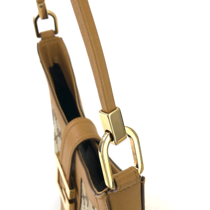 GUCCI GG canvas Shoulder bag Hobo bag Beige Vintage Old 3f6cjb