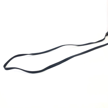 GUCCI Logo Unborn Calf Clasp Crossbody Small Shoulderbag Navy Vintage Old Gucci w4fitj