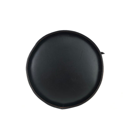 Yves Saint Laurent Y Cut out Drawstring Shoulder bag Black YSL Vintage Old vd5asi