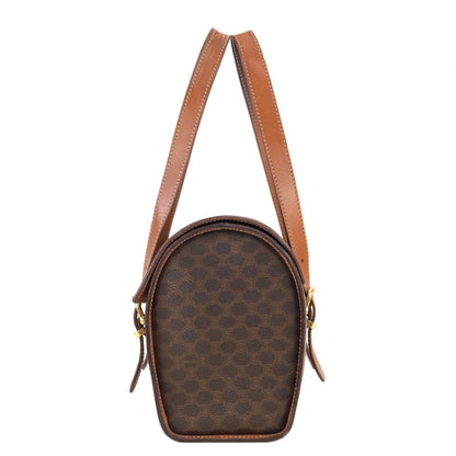 CELINE Macadam Blason Triomphe Box 手提包 棕色 復古 舊款 CELINE ifc326
