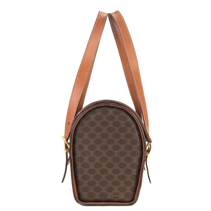 CELINE Macadam Blason Triomphe Box 手提包 棕色 復古 舊款 CELINE ifc326