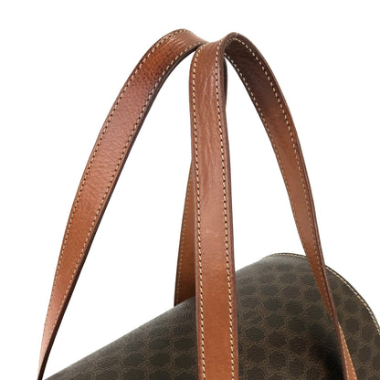 CELINE Macadam Blason Triomphe Box 手提包 棕色 復古 舊款 CELINE ifc326