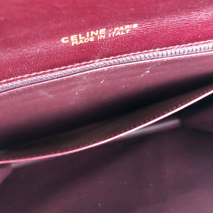 CELINE Blason 頂部手柄手提包 波爾多復古老款 Celine 2jsv3e