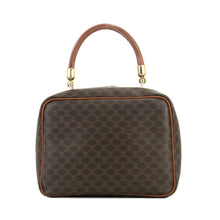 Load image into Gallery viewer, CELINE Macadam Handbag Vanity bag Brown Vintage OldCELINE 2uhtjy
