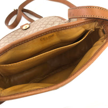 Load image into Gallery viewer, CELINE Macadam Blason Flap Crossbody Mini Shoulder bag Beige Vintage Old Celine 3mrfgw
