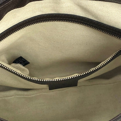 GUCCI GG Canvas Horsebit Bamboo Tassel Handbag Beige Vintage Old Gucci 67z6bi