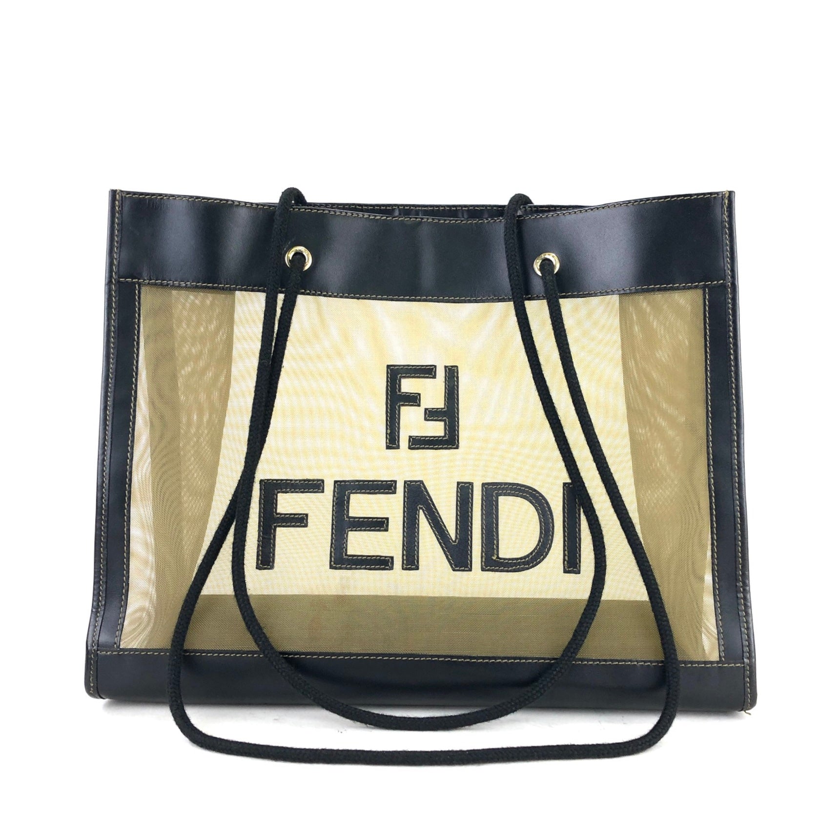 Mesh shop fendi bag