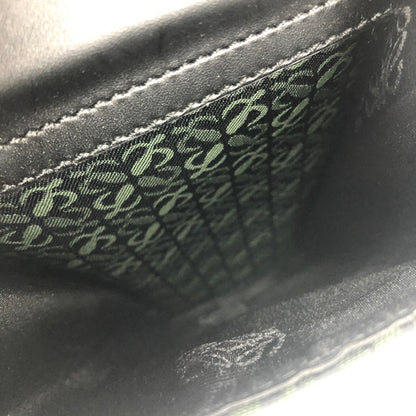 LOEWE Anagram pattern Jacquard Backpack Black Vintage Old akvukm