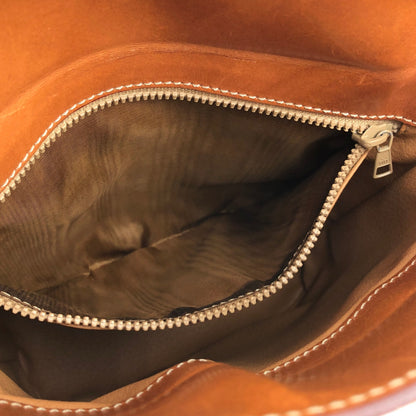 CELINE Macadam Toggle clasp chain Bucket bag Shoulderbag Brown Vintage Old CELINE nk6ve8
