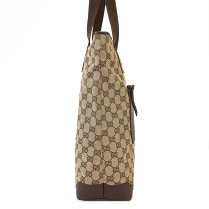 GUCCI GG canvas Tote bag Beige Vintage Old Gucci 8va84t