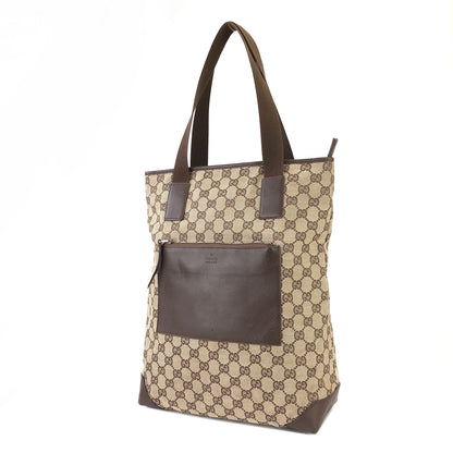 GUCCI GG canvas Tote bag Beige Vintage Old Gucci 8va84t