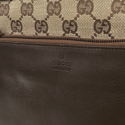GUCCI GG canvas Tote bag Beige Vintage Old Gucci 8va84t