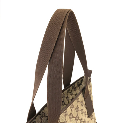 GUCCI GG canvas Tote bag Beige Vintage Old Gucci 8va84t