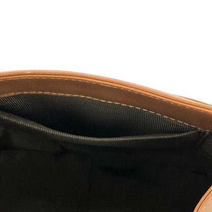GIVENCHY  logo  Gancini Handbag Vanity bag Brown small minibag  Vintage Old yd4gsg