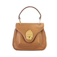 Load image into Gallery viewer, GIVENCHY  logo  Gancini Handbag Vanity bag Brown small minibag  Vintage Old yd4gsg

