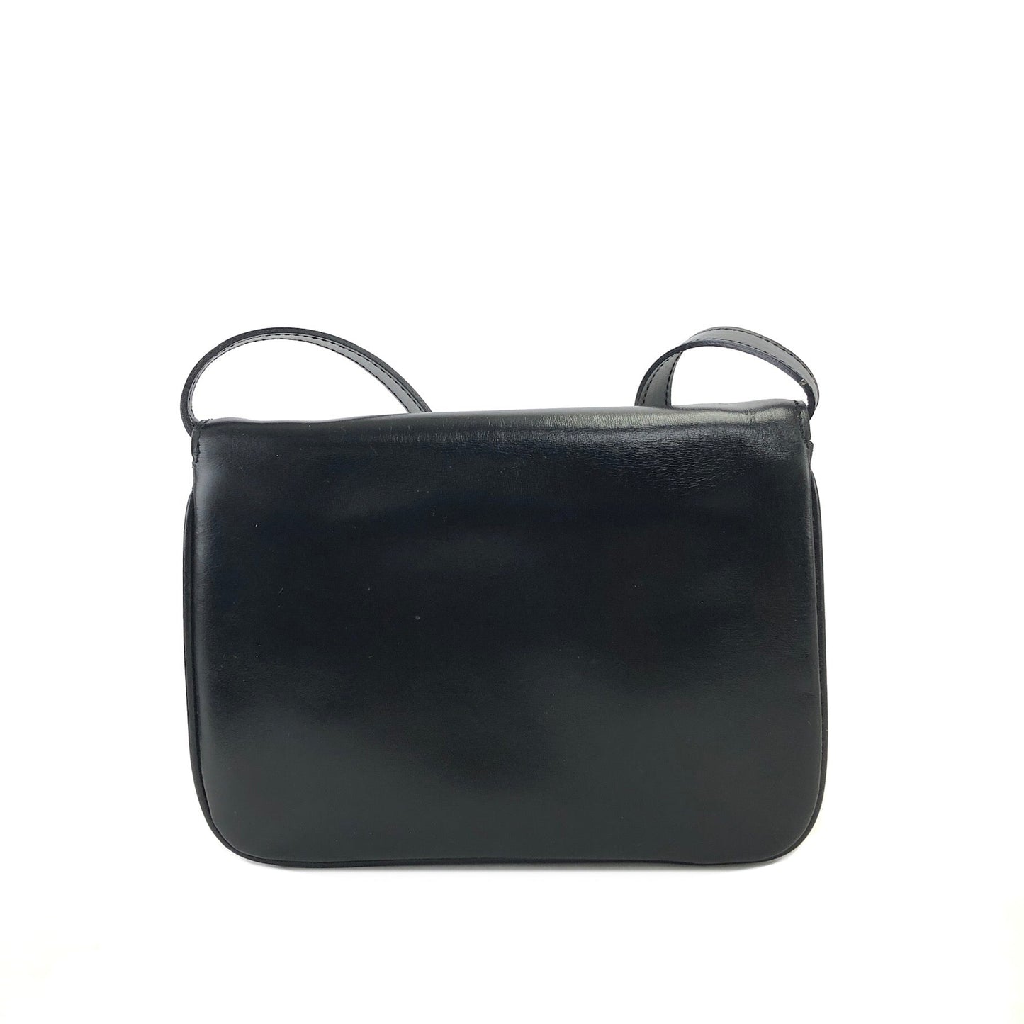 CELINE Blason Triomphe Crossbody Shoulder bag Black Old Celine vintage yzpc5e