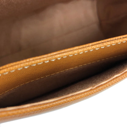 VALENTINO GARAVANI Logo Handbag Shoulder bag Brown Vintage Old 6juf2a