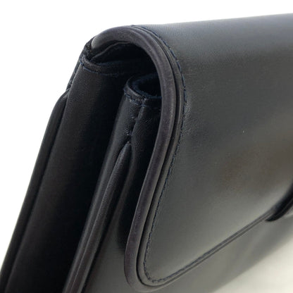 GUCCI GG logo Shoulder bag Navy Vintage Old Gucci tverfu