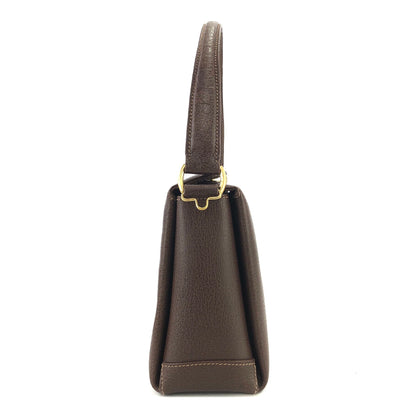 GUCCI Bamboo Turn lock Two-way Handbag Shoulder bag Brown Vintage Old GUCCI cggk5v