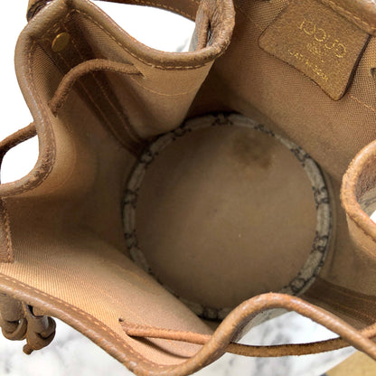 GUCCI GG plus Drawstring Small Shoulder bag Beige Old gucci Vintage vzc572