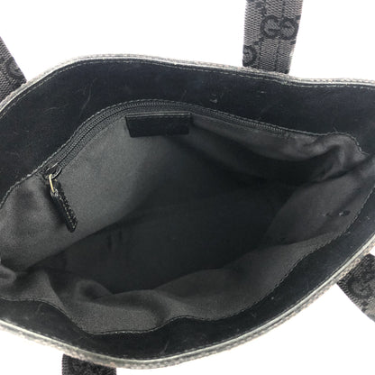 GUCCI GG canvas Handbag Black Vintage Old Gucci n2udyp