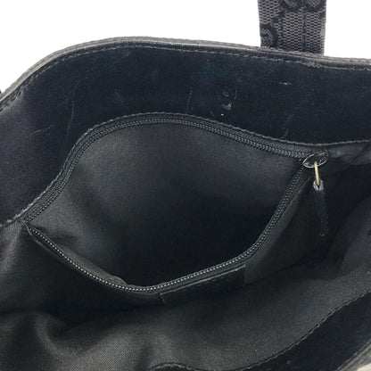 GUCCI GG canvas Handbag Black Vintage Old Gucci n2udyp