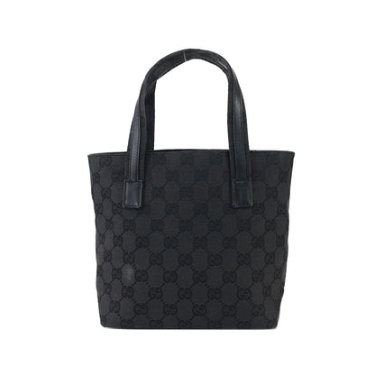 GUCCI GG canvas Handbag Black Vintage Old Gucci n2udyp