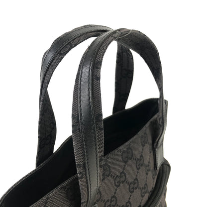 GUCCI GG canvas Handbag Black Vintage Old Gucci n2udyp