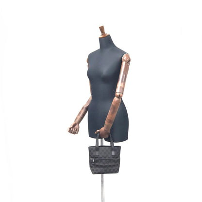 GUCCI GG canvas Handbag Black Vintage Old Gucci n2udyp