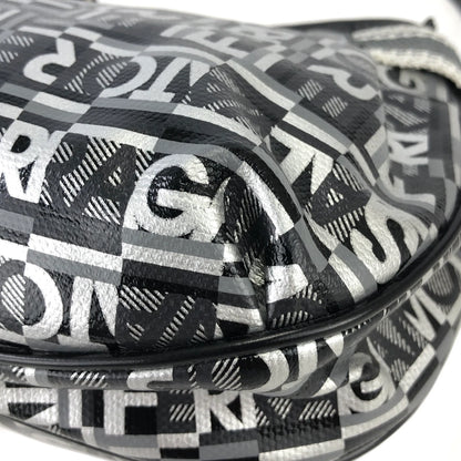 Salvatore Ferragamo 標誌圖案手提包 Hobobag 黑色復古舊 r8hxan