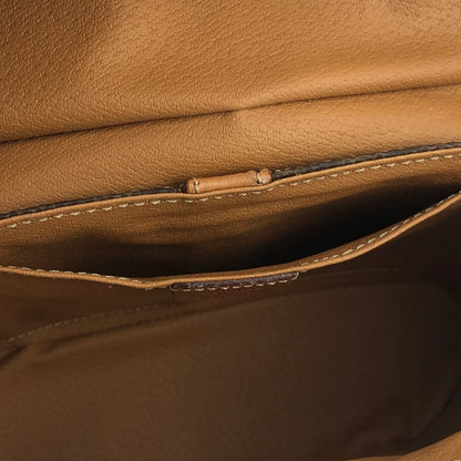 CELINE Macadam Triomphe Blason Small Handbag Vanitybag Shoulderbag Brown Vintage Old celine z4zu2n