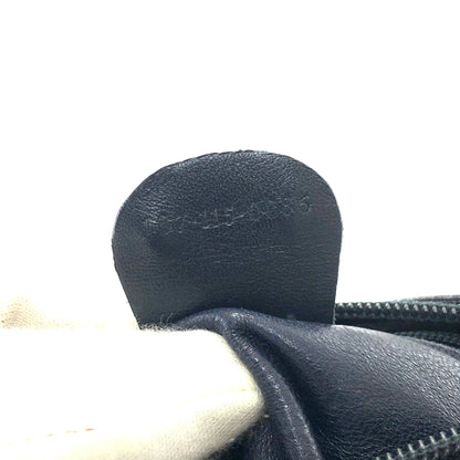 GUCCI GG Embossed Leather Round Crossbody Shoulder bag Navy Vintage Old Gucci 3gt8ni