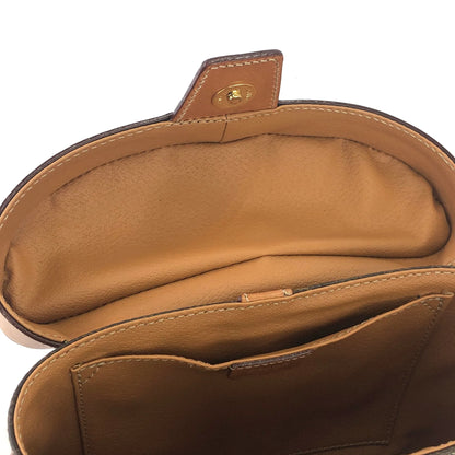 CELINE Macadam Triomphe Blason Small Handbag Vanitybag Shoulderbag Brown Vintage Old celine z4zu2n