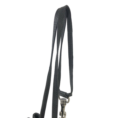 Christian Dior Cannage Lady dior D Charm Patent leather Drawstring Mini Handbag Black 36mvap