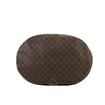 CELINE Macadam Drawstring One shoulder bag Sling bag Brown Vintage Old CELINE b5kt2p