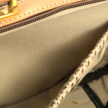 CELINE Macadam Mini trunk Handbag Shoulder bag Brown Vintage Old CELINE hx7anp