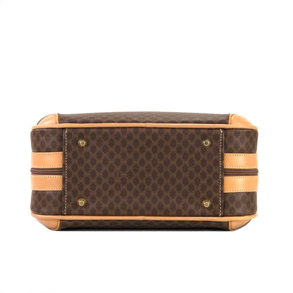 CELINE Macadam Mini trunk Handbag Shoulder bag Brown Vintage Old CELINE hx7anp