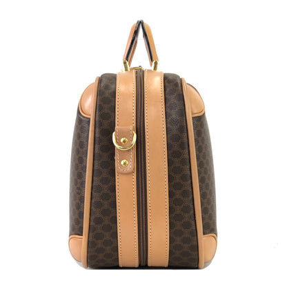 CELINE Macadam Mini trunk Handbag Shoulder bag Brown Vintage Old CELINE hx7anp