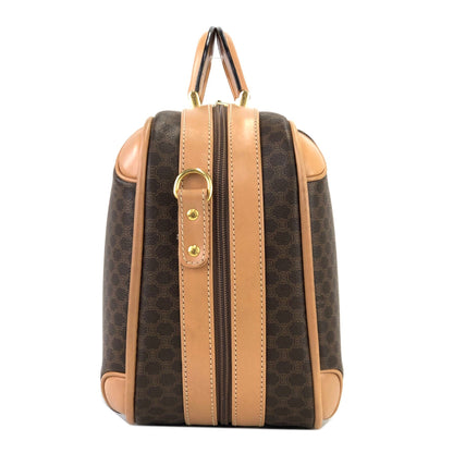 CELINE Macadam Mini trunk Handbag Shoulder bag Brown Vintage Old CELINE hx7anp