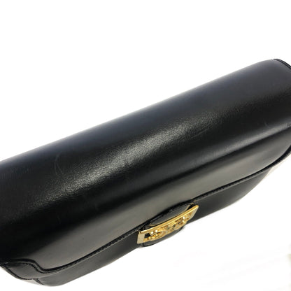 CELINE Blason Triomphe Crossbody Shoulder bag Black Old Celine vintage chggjy