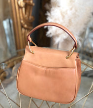 Load image into Gallery viewer, GIVENCHY  logo  Gancini Handbag Vanity bag Brown small minibag  Vintage Old yd4gsg
