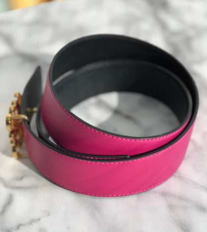 LOEWE Anagram Belt Pink Vintage Old ywpkje