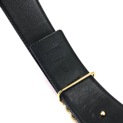 LOEWE Anagram Belt Pink Vintage Old ywpkje