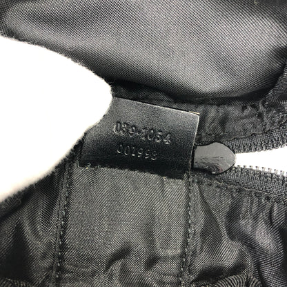 GUCCI GG canvas Drawstring Mini Handbag Pouch Black Vintage Old Gucci cxne44