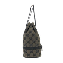 Load image into Gallery viewer, GUCCI GG canvas Drawstring Mini Handbag Pouch Black Vintage Old Gucci cxne44
