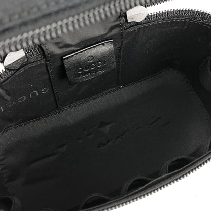 GUCCI GG canvas Mini Handbag Vanitybag Pouch Black Vintage OldGucci ztmcdw