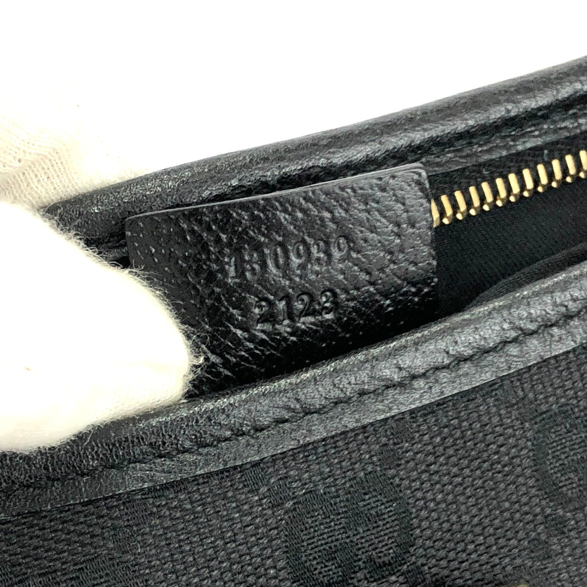 GUCCI GG canvas Horsebit Hobo bag Handbag Black Vintage Old Gucci tfaubm
