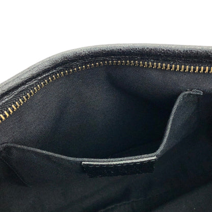 GUCCI GG canvas Horsebit Hobo bag Handbag Black Vintage Old Gucci tfaubm