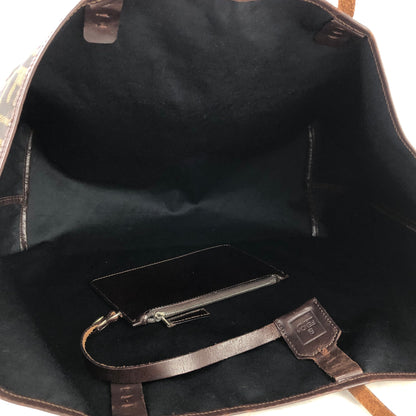 FENDI Zucca 提花手提包棕色舊復古 rrd48i